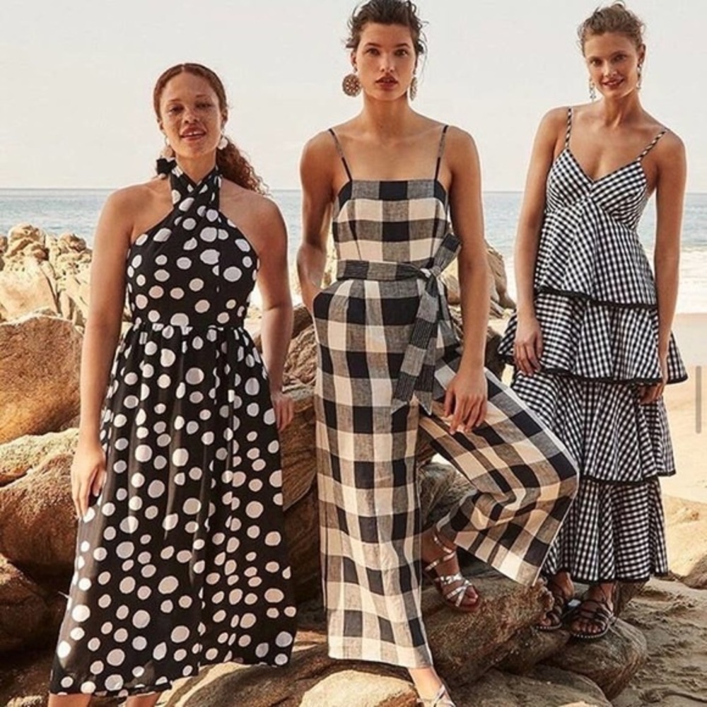 J. Crew Black and White Jumpsuits & Rompers